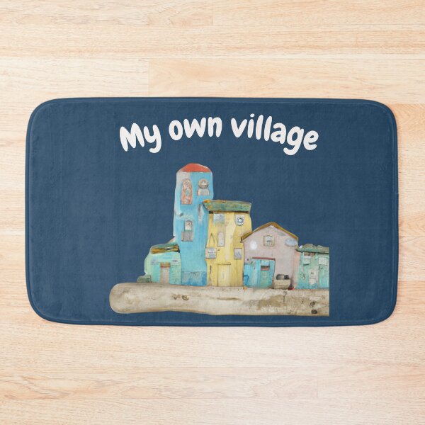 Item preview, Wooden village designed and sold by Ball-and-Match.