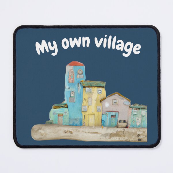 Item preview, Wooden village designed and sold by Ball-and-Match.