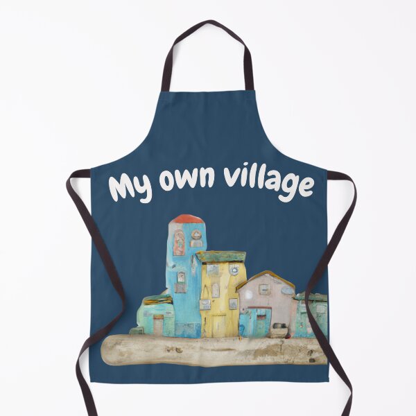 Item preview, Wooden village designed and sold by Ball-and-Match.