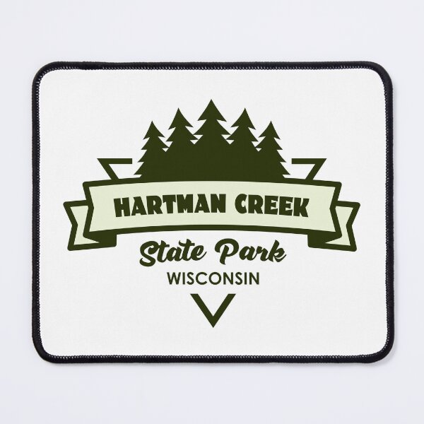 Item preview, Hartman Creek State Park Wisconsin Trees And Ribbon designed and sold by bivenart.