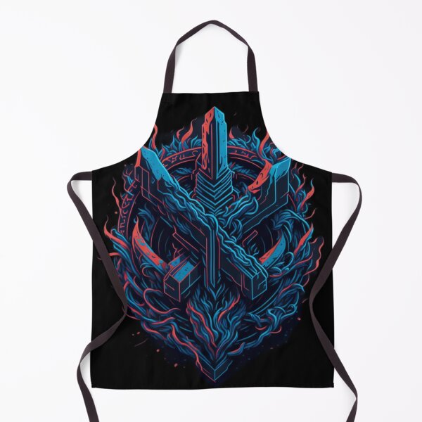 Item preview, Cool Shield Blue and Red designed and sold by kn-clothing.