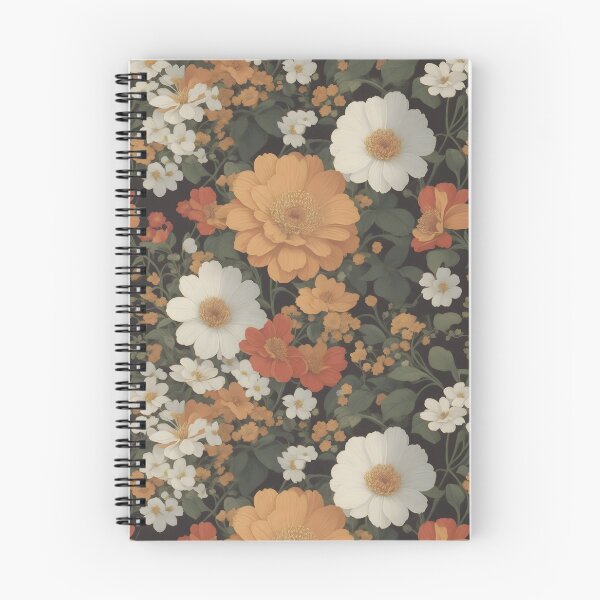 Item preview, AI Generated 70s Watercolor Tropical Flower and Leaf pattern  designed and sold by AiArtMerch.