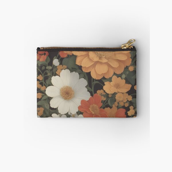 Item preview, AI Generated 70s Watercolor Tropical Flower and Leaf pattern  designed and sold by AiArtMerch.