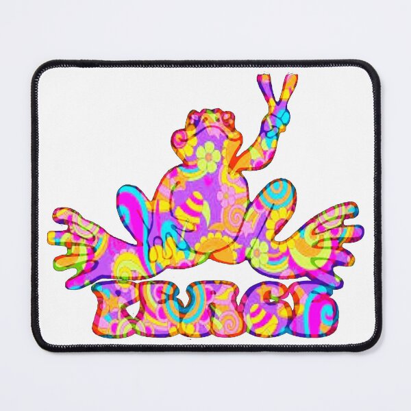 Item preview, Flower Power Peace Frog  designed and sold by natnat7w.