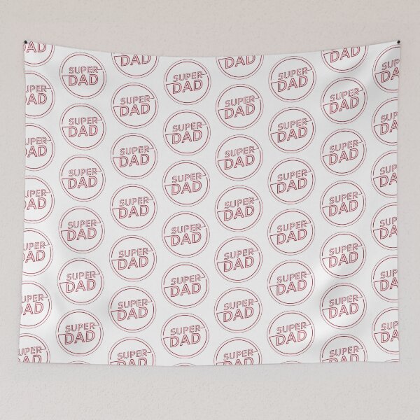 Item preview, SUPER DAD : Happy Father's Day Gif designed and sold by penguinjune.