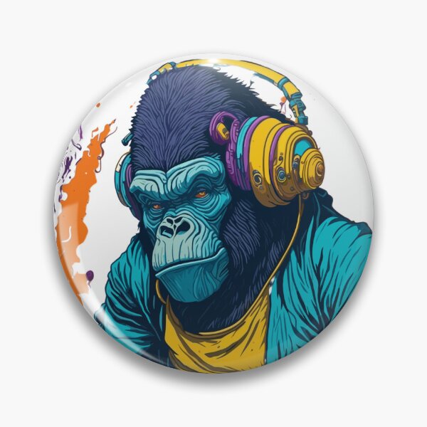 Item preview, DPrompt Design, T-Shirt, Funny Animals Shirt, Dad Gifts, Mom Gift, Their Gifts , Graphic Tee, Cute Gorilla designed and sold by DPrompt.
