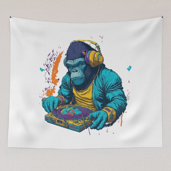 Item preview, DPrompt Design, T-Shirt, Funny Animals Shirt, Dad Gifts, Mom Gift, Their Gifts , Graphic Tee, Cute Gorilla designed and sold by DPrompt.