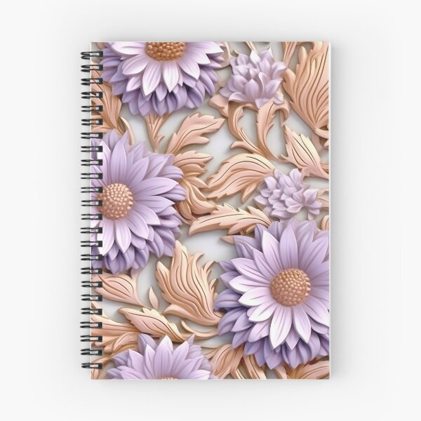 Item preview, 3D Papercut Flowers pattern designed and sold by CreaturesLikeUs.