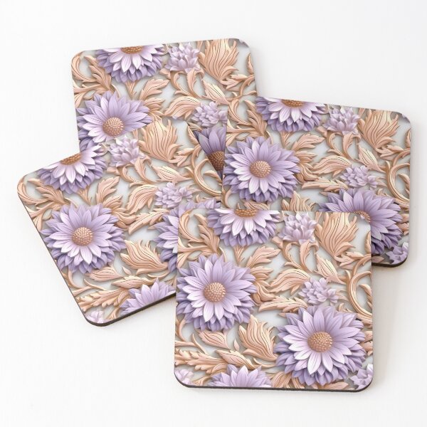 Item preview, 3D Papercut Flowers pattern designed and sold by CreaturesLikeUs.
