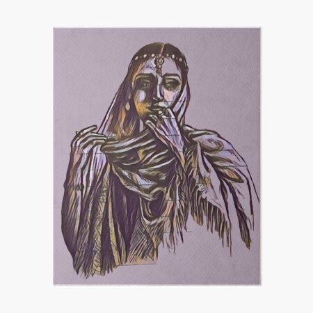 Arabian Princess Art Board Print
