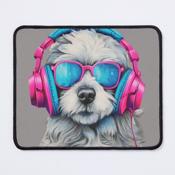 Item preview, Maltipoo Dogs DJ designed and sold by Vinsara Store.