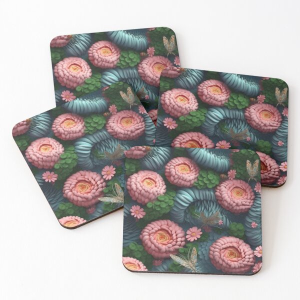 Item preview, 3D Papercut Flowers pattern designed and sold by CreaturesLikeUs.