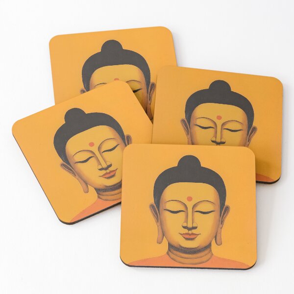 Item preview, modern style minimalist oil painting of buddha designed and sold by Neo-Night.