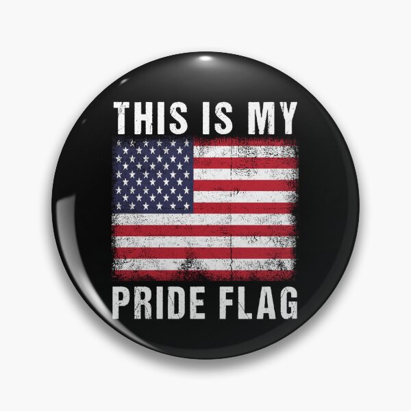 Item preview, This Is My Pride Flag US Flag 4th of July Patriotic designed and sold by Blue-Cat-Eye.