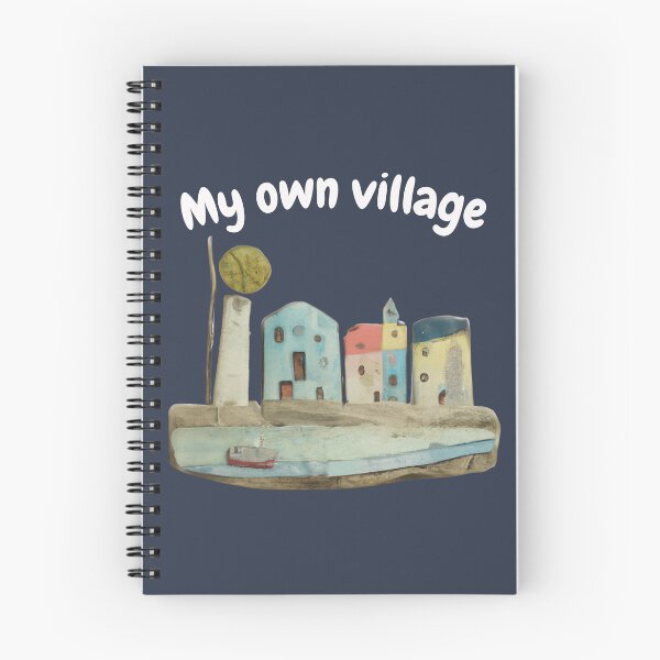 Item preview, Wooden village designed and sold by Ball-and-Match.