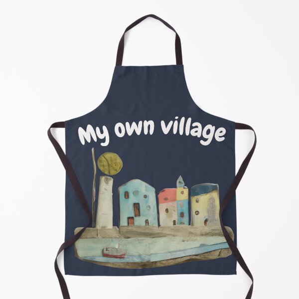 Item preview, Wooden village designed and sold by Ball-and-Match.