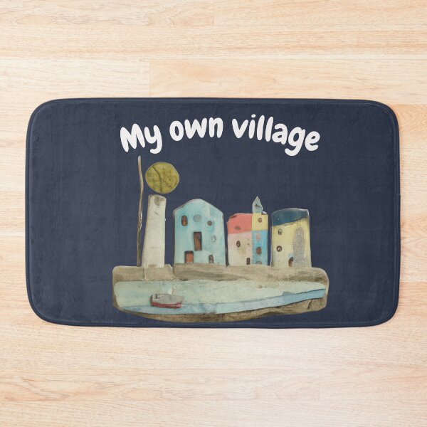 Item preview, Wooden village designed and sold by Ball-and-Match.