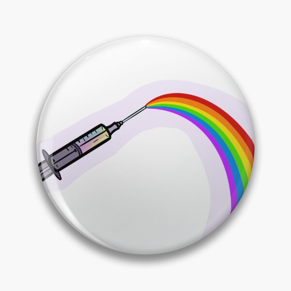 Item preview, Jeringa arcoiris designed and sold by LeahsLineArt.