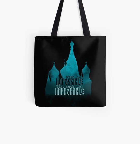 When People say Impossible | Shadow and Bone All Over Print Tote Bag