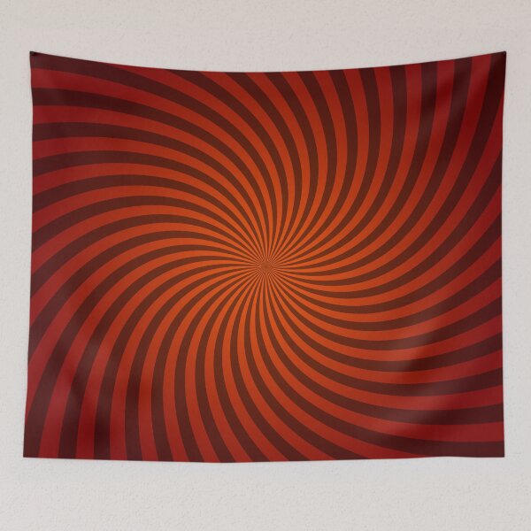 Item preview, Hypnotic Spiral "Discordia" - Red, Fill, Counter-Clockwise designed and sold by Ella Jameson.