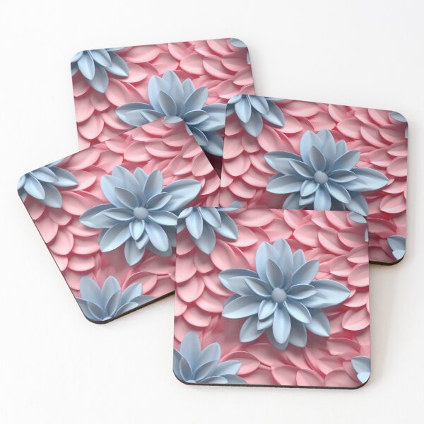 Item preview, 3D Papercut Flowers pattern designed and sold by CreaturesLikeUs.