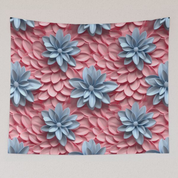 Item preview, 3D Papercut Flowers pattern designed and sold by CreaturesLikeUs.