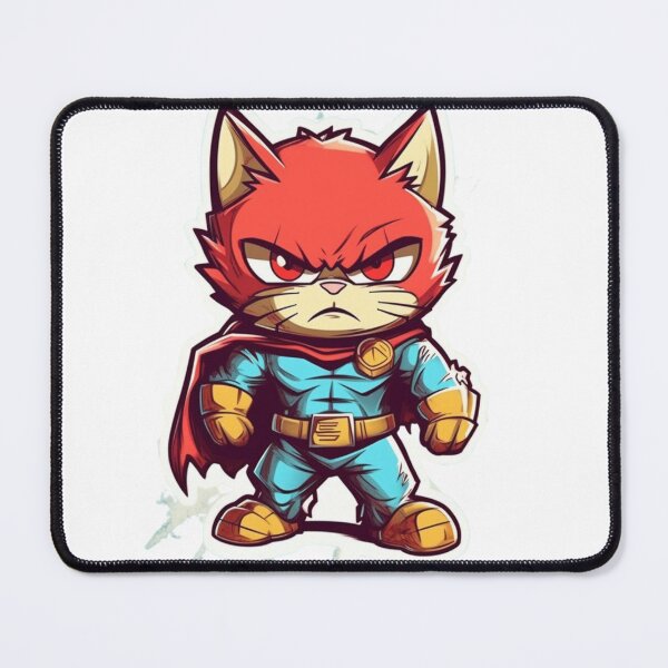 Item preview, Angry cat superhero designed and sold by Jaro90.