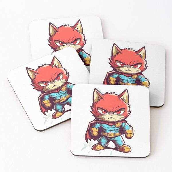 Item preview, Angry cat superhero  designed and sold by Jaro90.