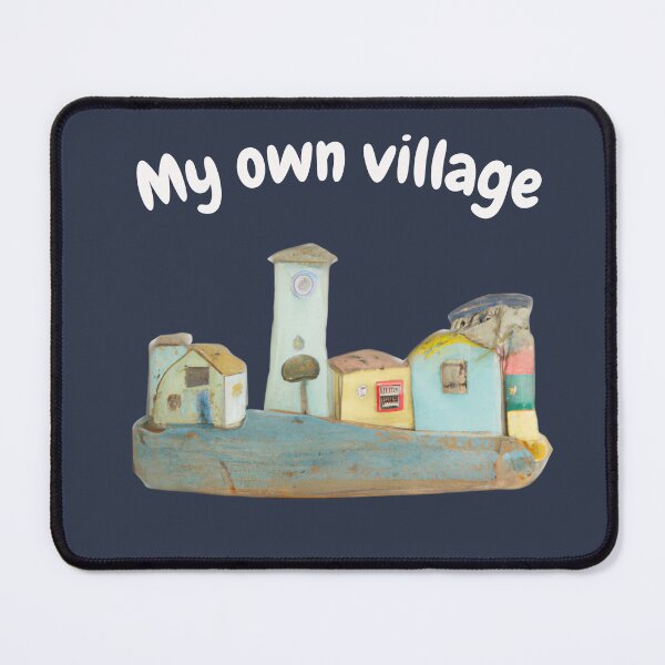 Item preview, Wooden village designed and sold by Ball-and-Match.