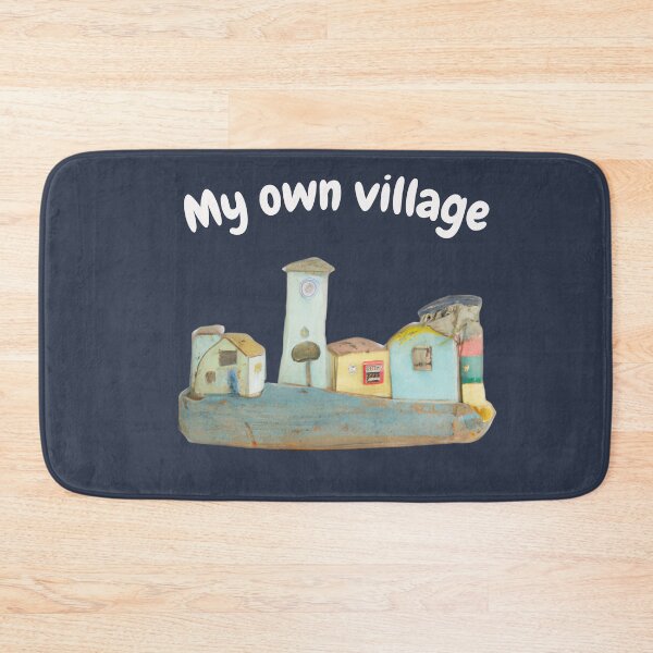 Item preview, Wooden village designed and sold by Ball-and-Match.