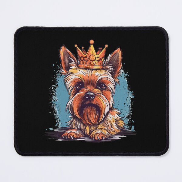 Item preview, King of the house - Queen of the house - Yorkshire Terrier designed and sold by brindled.