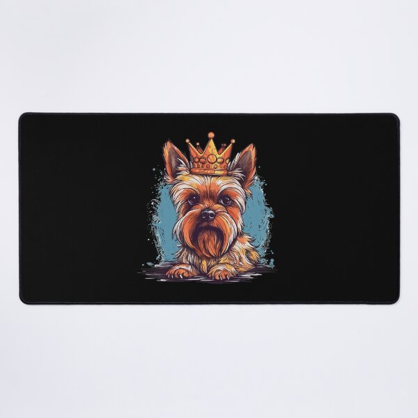 Item preview, King of the house - Queen of the house - Yorkshire Terrier designed and sold by brindled.