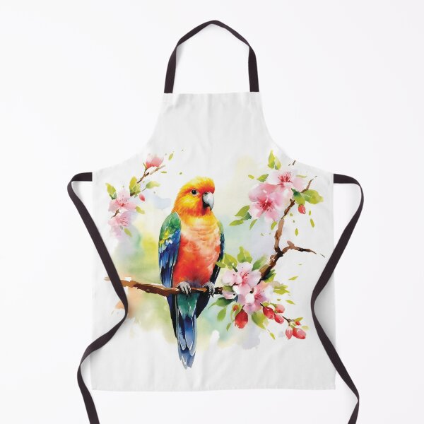 Item preview, Cute Parrot Sitting On A Branch designed and sold by AdrianGrosu.