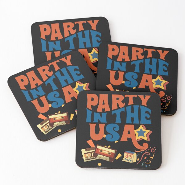 Item preview, I Love Retro Party-  4th of July. designed and sold by NewtBoo.