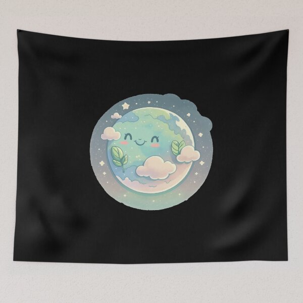 Item preview, Earth Happy Lovers Space Science Planet Environment Clouds designed and sold by farhanhafeez.