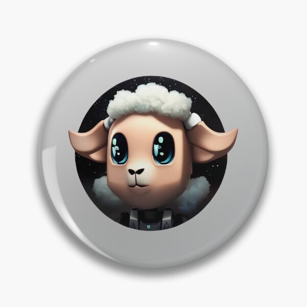 Item preview, Cute Sheep Robot 4 - Cool sheep design designed and sold by SheepAttack.