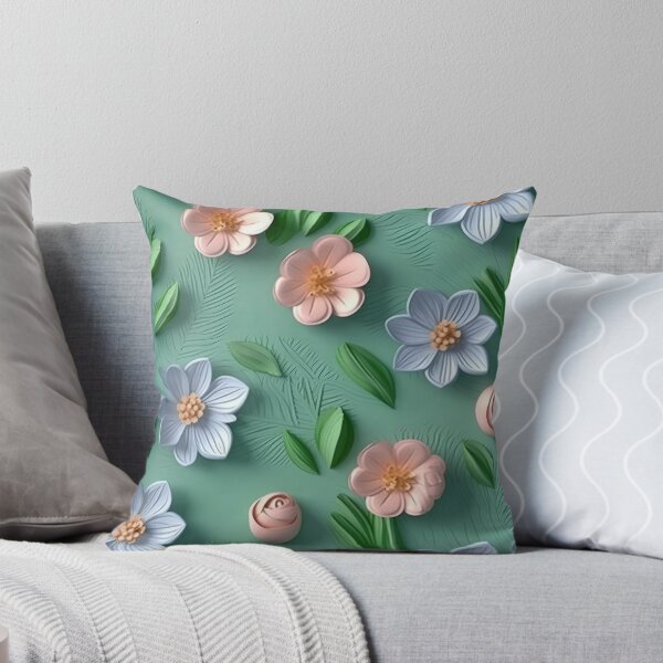 Item preview, 3D Papercut Flowers pattern designed and sold by CreaturesLikeUs.