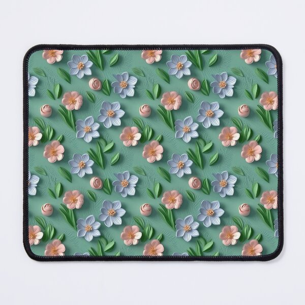 Item preview, 3D Papercut Flowers pattern designed and sold by CreaturesLikeUs.