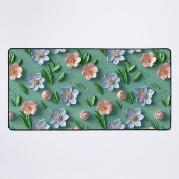 Item preview, 3D Papercut Flowers pattern designed and sold by CreaturesLikeUs.