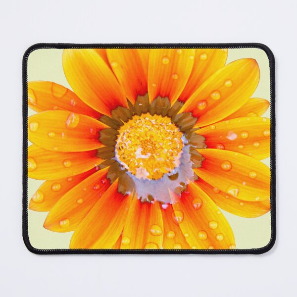 Item preview, Daisy flower with water drops. designed and sold by LoboJC.