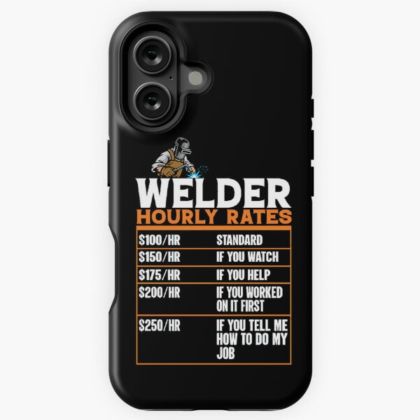 Item preview, welder hourly rates Active  designed and sold by KenzadaCO.