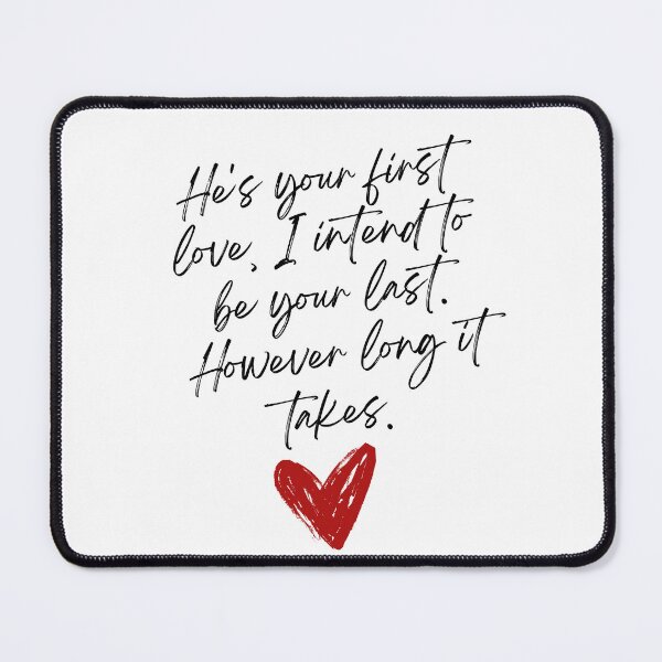 Item preview, First Love Quote Klaus designed and sold by MysticBrigette.