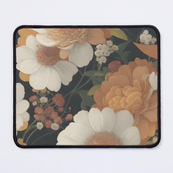 Item preview, AI Generated 70s Watercolor Tropical Flower and Leaf pattern  designed and sold by AiArtMerch.