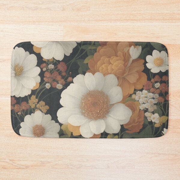 Item preview, AI Generated 70s Watercolor Tropical Flower and Leaf pattern  designed and sold by AiArtMerch.