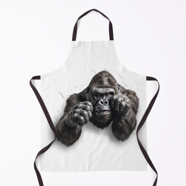 Artikelvorschau, close up of gorilla - Different logo size, position? Email me - entworfen und verkauft von Picture-Art.