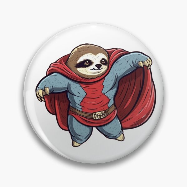 Item preview, Sloth superhero designed and sold by Jaro90.