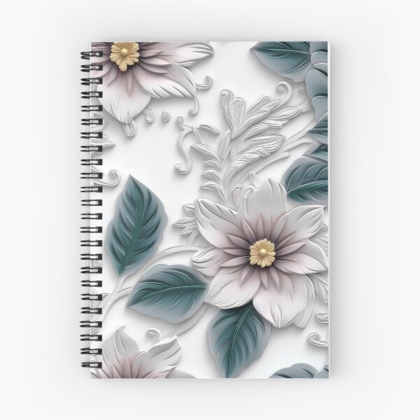 Item preview, 3D Papercut Flowers pattern designed and sold by CreaturesLikeUs.