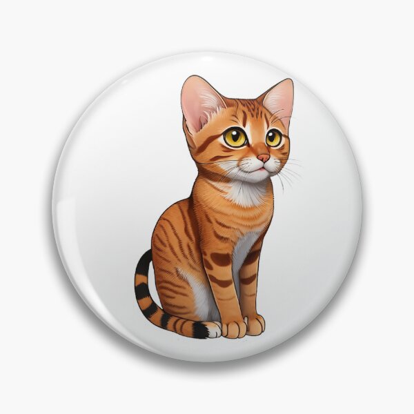 Item preview, Cute Chausie Cat designed and sold by dekster113.