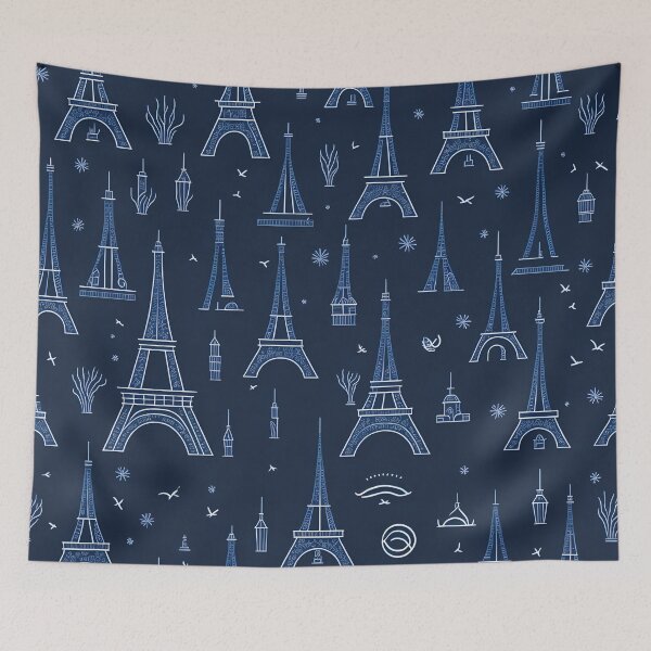 Item preview, Tiny Eiffel Towers: A Delightful Miniature Pattern! designed and sold by MeowtifullyCute.