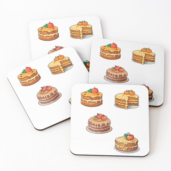 Item preview, Applesauce Cake Day - Sweet Treat Sticker Sheet designed and sold by InsomniaSticker.